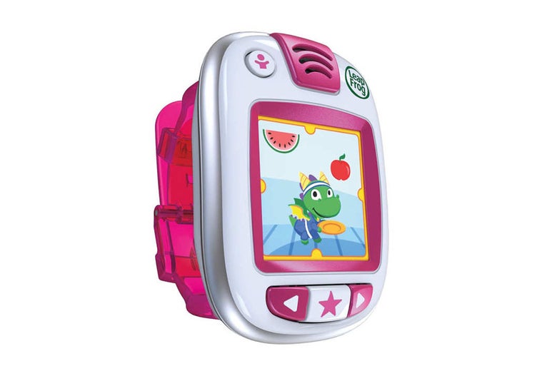 White and pink Leapfrog Leapband.